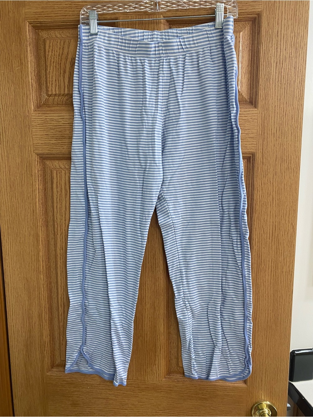 Lake Blue Striped Pajama Set - - Picture 4 of 5